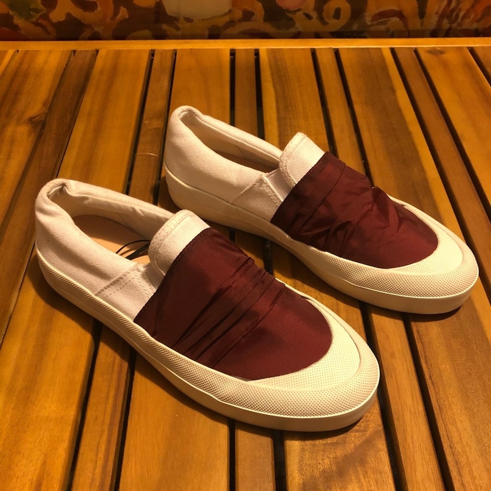 Zara woman slip on sneakers